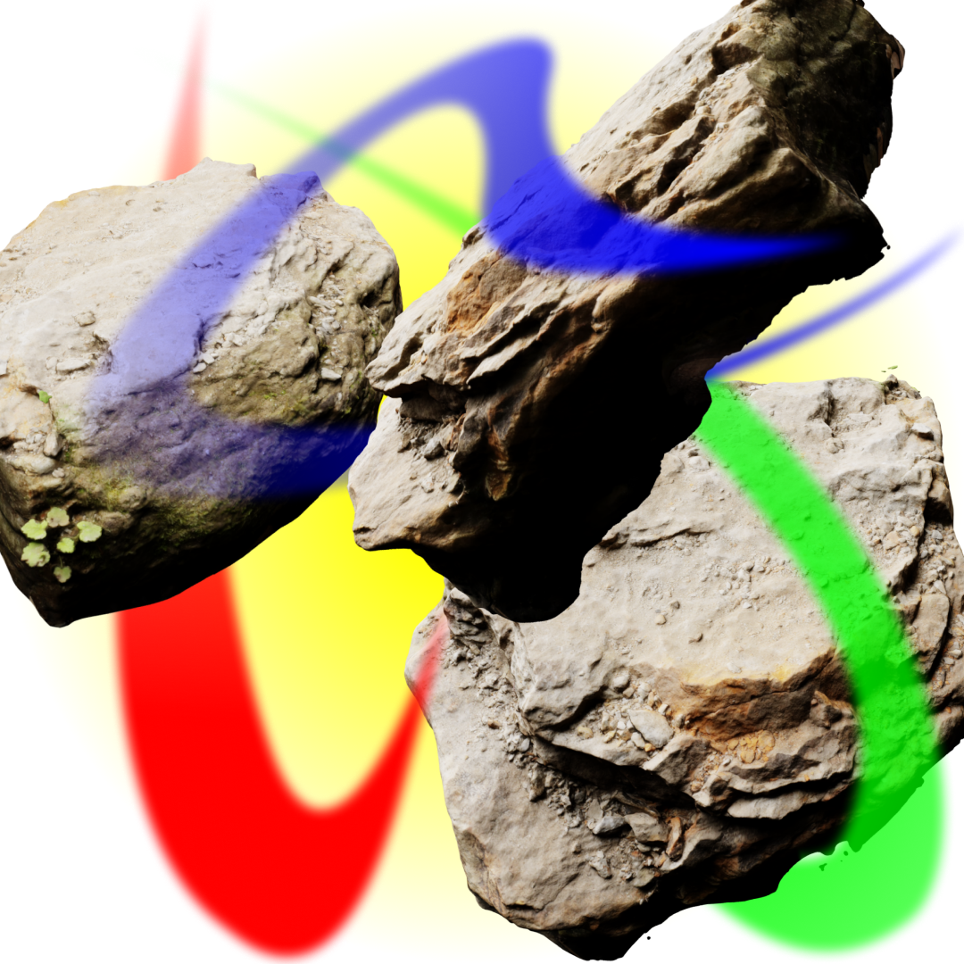 coloful rocks